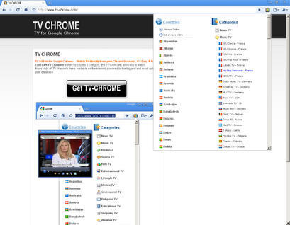 tv chrome