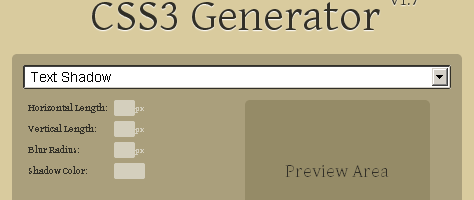 Ferramentas CSS3, Tricks Generator