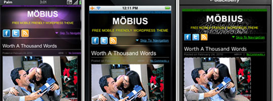 Tema wordpress mobile