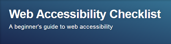 http://a11yproject.com/checklist.html